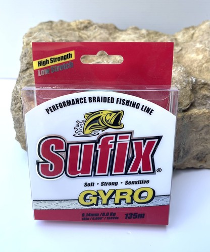 Tresse sufix gyro 135m 14mm - 135m, 0.14mm