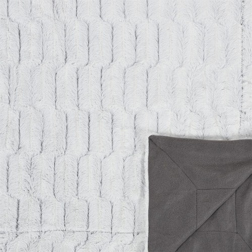 Plaid imitation fourrure - plaid,