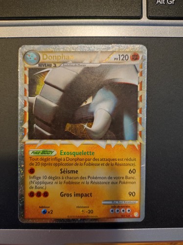 Carte pokémon donphan - pokémon,
