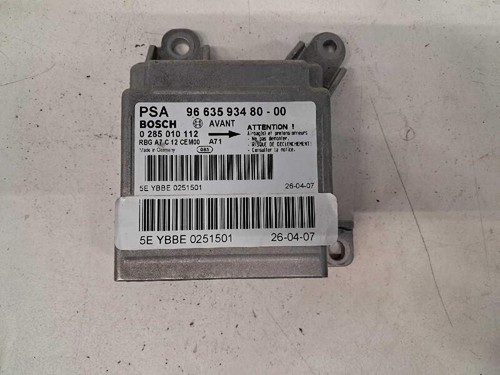 0285010112 boîtier air bag