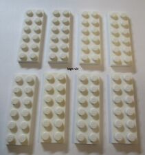 Lego 3795 x8 Plate 2x6 White