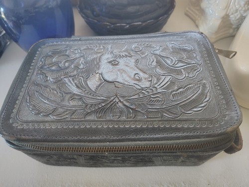Leather embossed hard - leather,