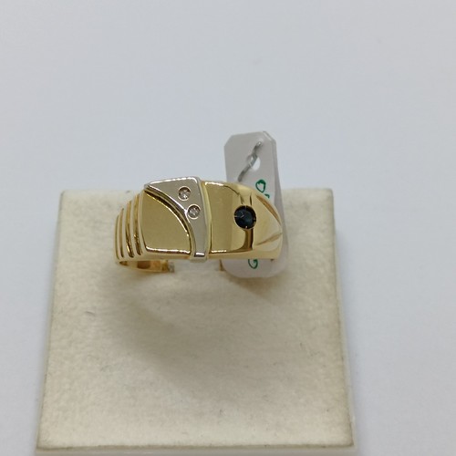 Bague homme jaune et - bague,