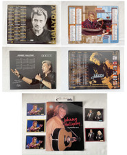 Lot calendrier Johnny Hallyday - 2011/2018/2019/2020/2022/2023