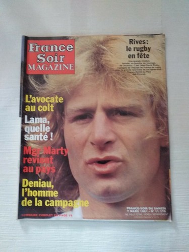 France soir rives rugby - -,