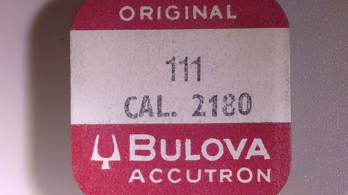 Roue montre bulova - x1, accutron