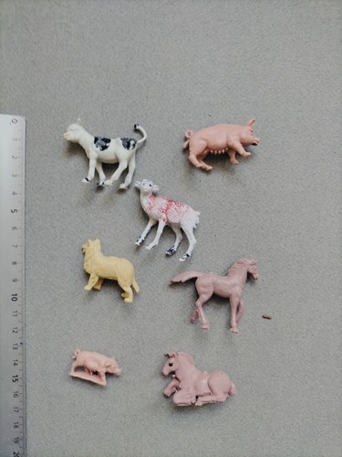Cochon chevaux figurine - chevaux,