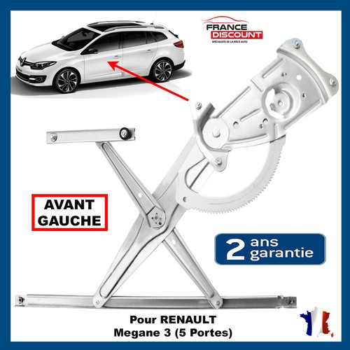 Leve vitre avant gauche - vitre, pour