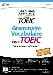 Grammaire vocabulaire toeic - grammaire, toeic®