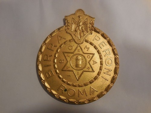 Médaille bière peroni rome - médaille,