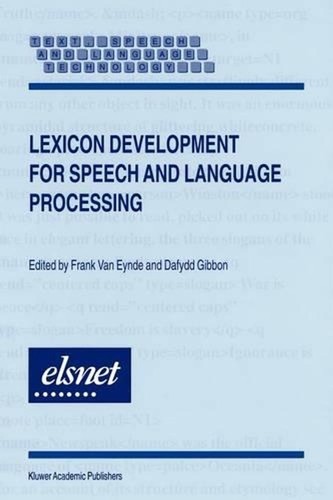 Lexicon development for speech - lexicon,