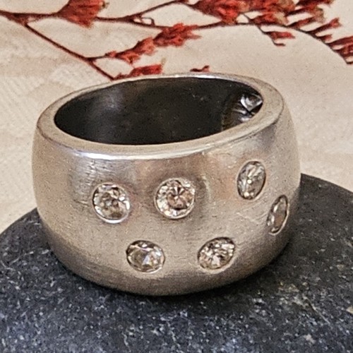 Bague jonc argent 925 finition - bague,