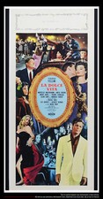 LA DOLCE VITA ? Fellini Italian Locandina Vintage Movie Poster Original 1960