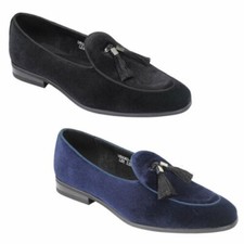 Hommes Velours Gland Mocassin