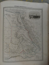 Carte illustrée issue atlas