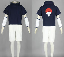 Ensemble complet NARUTO Uchiha Sasuke Cosplay Costume Costume Costume T-Shirt