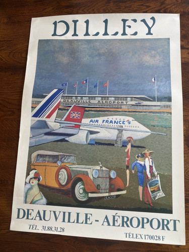 Dilley affiche vintage - dilley,
