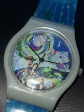 MONTRE ENFANT buzz l'eclair MODELE KID' S QUARTZ VINTAGE ancien disney toy story