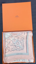 Foulard soie Hermès Paris Phaéton par Philippe Ledoux foulard vintage