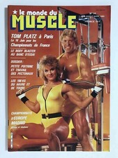 ►LE MONDE DU MUSCLE n°54 - 1985 -  CORY EVERSON - TOM  PLATZ - BENFATTO