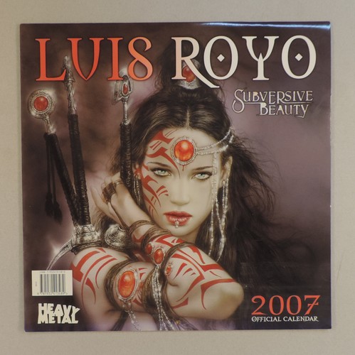 Luis royo calendar - luis, heavy