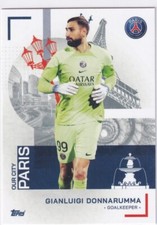 Topps Psg Paris Team-Set 2023 Football Carte Numéro 34 Gianluigi Donnarumma Our