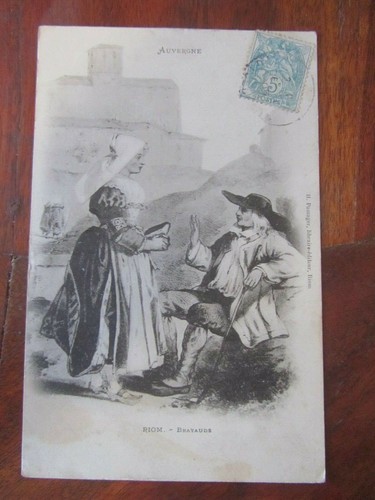 Cpa riom brayauds 1905 - ,