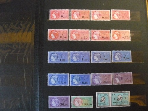 France lot timbres - france,