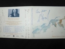 CD CLAIRE AVRIL / UN PEU D'AVRIL / Dédicacé par le groupe / RARE /