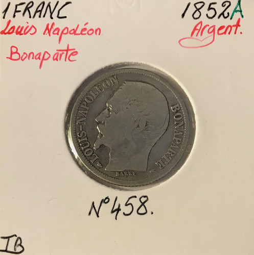 Franc louis napoleon - franc, louis-napoleon