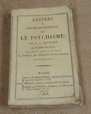 LETTRES A MADAME DE FRONVILLE SUR LE PSYCHISME par J.S. QUESNE - PERRONEAU 1818