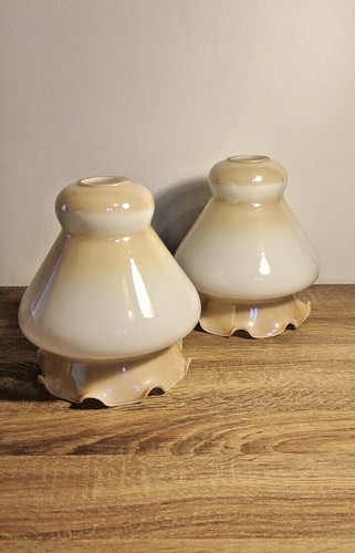 Lot tulipe abat jour opaline - lot,