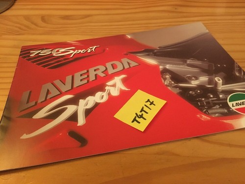 Laverda 750 sport brochure - laverda,