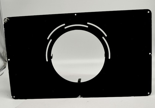 Plaque finition poêle - de,