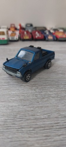 Majorette toyota pick - toyota, bleu
