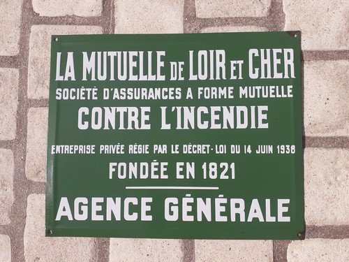 Ancienne plaque émaillée - ancienne,