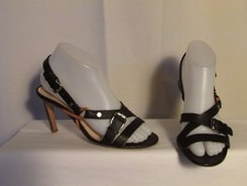 sandales CELINE cuir marron 37