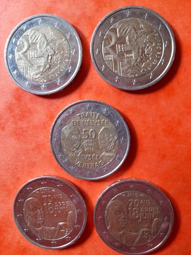 Pieces françaises euros - pieces,