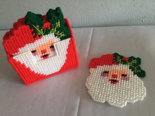 Christmas Plastic Canvas Cup