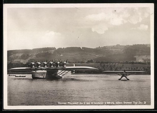 Dornier avion flottant x - dornier,