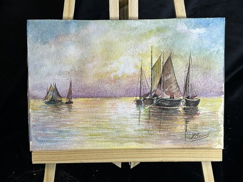 Aquarelle marine besson - marine, l