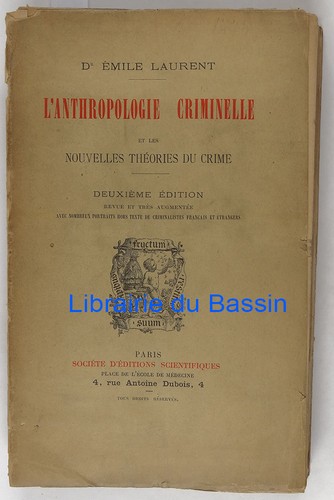 Anthropologie criminelle et - l'anthropologie,