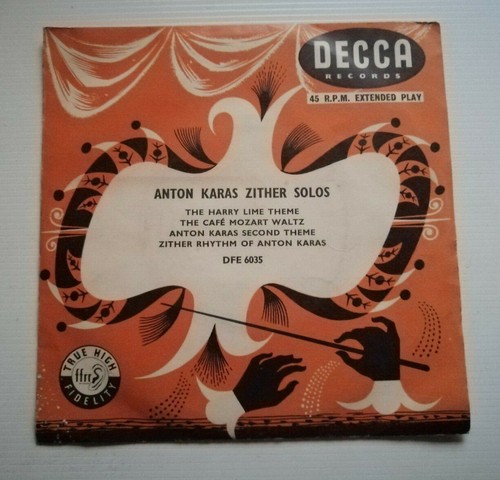 Anton karas zither - karas, solos