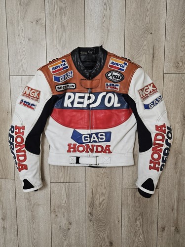 Honda racing leather jacket - honda,
