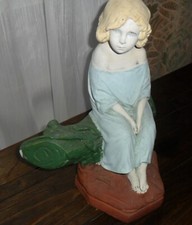  SCULPTURE ENFANT ANGE EN
