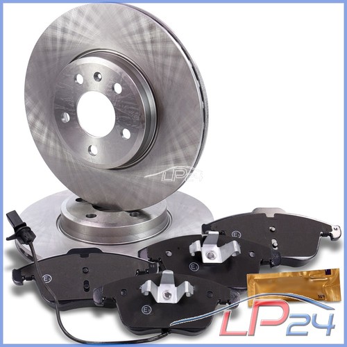 Disque plaquettes frein - 2x,