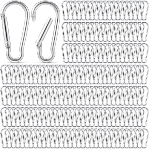 300 pcs carabiner bulk - 300, 2"