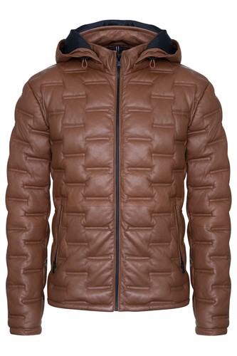 Homme doudoune veste motard - veste, en