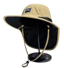 Bob adulte couvre cou Beige clair pour randonnée pêche - Type 6