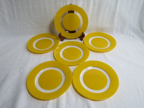 Assiettes dessert en - 6, à